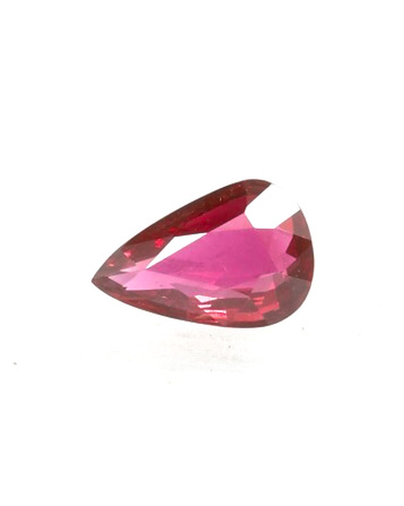 2.56ct Ruby · Pear-Step Cut