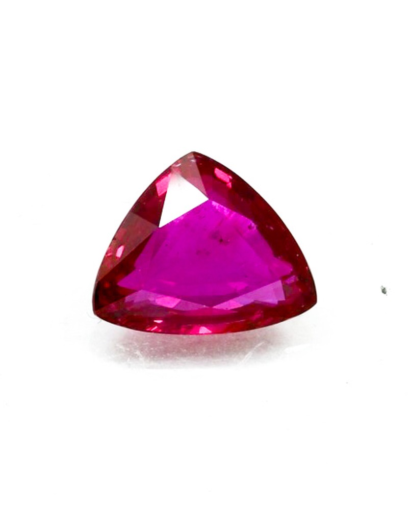 3.01ct Ruby · Triangle Cut